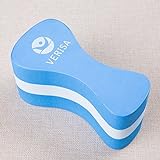 Verisa Pull-Buoy-Schwimmhilfe, aus Schaumstoff, verbessert Schwimmhaltung und stärkt die Armmuskulatur, Schwimm-Trainings-Hilfe, für Erwachsene Senioren Kinder, Blau