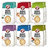 7Days Bake Rolls 12er Mix-Pack (12 x 0.25 kg)