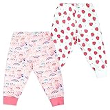 FLYISH DIRECT Baby Windelhosen, 2 Stück Sleepy Windelhose für Kinder, Baby Töpfchen Trainingshose Baumwolle Baby Windelrock für das Töpfchentraining, L