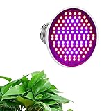 LED-Wachstumslampe, 24 W, E27, leistungsstarkes Panel, Vollspektrum, 200 LEDs, Gewächshaus, Hydrokultur, Gemüse, Topfblume, Pflanzen-Glühbirne, 85 ~ 265 V