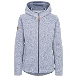 Trespass Damen Reserve Warme Microfleece Jacke mit Kapuze 260 g m , denim-blau, L EU