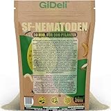 GiDeli SF Nematoden Gegen Trauermücken - 50 mio für 500Pflanzen / 50m² - Thripse, Ameisen & Wollläuse bekämpfen - Schädlingsbekämpfung, sicher für Kinder & Haustiere