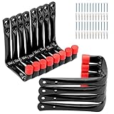 PiPaFox 12 Stück 9 cm große Mehrzweck-Wandhaken für die Garage, robuste Wandhaken