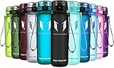 Super Sparrow Trinkflasche - Tritan Wasserflasche - 1000ml - BPA-frei - Ideale Sportflasche - Sport, Wasser, Fahrrad, Fitness, Uni, Outdoor - Leicht, Nachhaltig