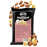 Lemke Marzipanrohmasse Simply Pure 1 kg - Feines Berliner Rohmarzipan ohne Alkohol - 54% Mandelanteil - Marzipan Rohmasse zum Backen, für Pralinen & Desserts - Natürlich & purer Genuss