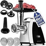 Bomann® Fleischwolf 1000W | mit Aufsatz für Plätzchen &...