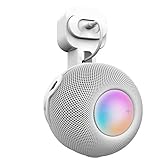 Molitececool Wandhalter für Homepod Mini, stabile Lautsprecher-Wandhalterung für Homepod Mini, platzsparend, exzellentes Kabelmanagement ohne Kabelsalat (White)