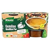 Knorr Gemüse Bouillon Pur mit vollem Geschmack vegan 6x 28...