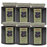 Food-United JOHANNISBEER-GELEE Extra 6x 200g Glas von DARBO Naturrein veganer schwarzer Johannisbeeren-Fruchtaufstrich aus Johanisbeerensaft für Black-Currant-Casis-Ribisel-Füllungen-Gebäck-Kuchen (6)