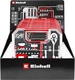 EINHELL 37 tlg Bitsatz Steckschlüssel mit Ratschen