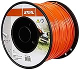 Stihl 0000 930 2246 Trimmerfaden rund für Rasentrimmer zum...