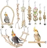 Vogelspielzeug für Sittiche, Vogelkäfig-Zubehör,...