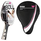 Butterfly Timo Boll Black Tischtennisschläger + Tischtennishülle Drive Case | Tischtennisschlägerset | Tischtennis Profi Set