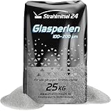 25 KG Glasperlen Strahlmittel 100-200 µm