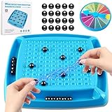 MaiLence Magnetisches Schachspiel 22 cm, Magnetic Brettspiele Magnetspiel Tisch Schachspiel, Schachbrett Magnet Spiel, Magnetisches Stein-Brettspiel, Magnetic Chess Game, Reisespiel ab 6 Jahre