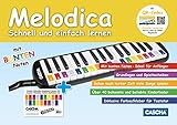 Melodica - schnell und einfach lernen: mit Playbacks per QR-Code zum Anhören und Mitspielen