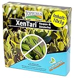 TOPBUXUS XenTari - Gegen den Buchsbaumzünsler - Professionelle Dosierung 30g - Biologisch - Sicher für Bienen und Vögel.