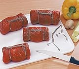 Maximex Rouladenklammern 10er Set, für Fleisch und Kohlrouladen, aus rostfreiem Edelstahl, wiederverwendbar