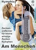 Nymphia® Zeckenschlinge für winzig kleine Zecken am Menschen - 1 St. Zeckenentferner