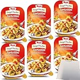 Buss Tortellini in Tomatensauce mit zarten Putenstreifen 6er Pack (6x300g Packung) + usy Block