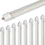 ONLYLUX FA8 LED-Leuchtmittel, 2,4 m, Einzelstift, V-förmig, 5000 K, LED-Lampe, 90 W, 12150 lm, transparente Abdeckung, 2,4 m