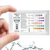 50x Pool Test 6in1 Whirlpool Wassertester Teststreifen Chlor pH Werte Testpapier