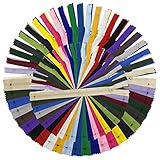 DOITEM Reißverschluss, 24 Farben Nylon Reißverschlüsse,...