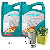 EISENFELS Inspektionspaket enthält 10 Liter Motoröl SUPER LIGHT 0540 5W-40 Ölfilter Verschlussschraube für E-Klasse W211 W210 W212 SL R230 500 350 55