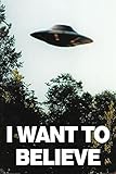 X-Files - I Want to Believe - UFO - Filmposter Kino Movie x-Files Science Fiction Sci Fi 61x91,5 cm