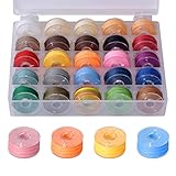 Gewachste Schnur,250m x 0,55mm Gewachste Schnur Bunt,Nylonschnur für Armbänder,Polyesterschnur Wachsschnur,mit Box,Perfekt für DIY Armbänder, Makramee & Schmuckherstellung