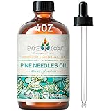 EVOKE OCCU Tannennadeln ätherisches Öl 118 ml, reines Kiefernnadelöl für Home Diffusor Massage Duft DIY Kerze Seife machen- 4 FL Oz
