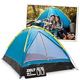 STREND PRO Campingzelt 2 Personen 175x130x100 cm – Wurfzelt, Kuppelzelt, Camping Zelt Leicht für Festival, Garten, Outdoor