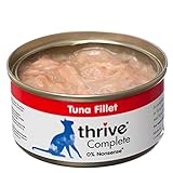 thrive Katze Complete - 100% Thunfischfilet (12-er Pack)