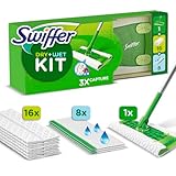 Swiffer Bodenwischer Wet & Dry Starter-Kit Mit Trockenen Und...