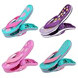 Strandtuch Clips, 4 Stück handtuchklammern für...