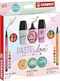 STABILO Pastellove Set, 18er Koffer 5 Stück