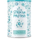 Strukturprotein - Collagen Pulver mit Marine Elastin, Hyaluronsäure, Keratin und Silicea - Kollagen Hydrolysat Peptide Type I, II, III & IV - Geschmacksneutral - 400g Collagen