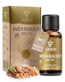 Heldengrün© BIO Weihrauchöl [100% NATURREIN] - Reines...