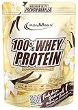 IronMaxx 100% Whey Protein Pulver 500g - Vanille - High Protein Shake mit BCAAs und EAAs für Muskeltraining und Fitness