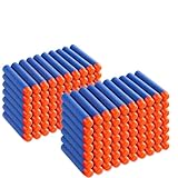 150 Pfeile Darts Schaum Munition kompatibel passend für Nerf Gun Elite, Refill Darts passend für N-Strike Elite Series Blasters, Dart Zubehör passend für Nerf Blaster Battle Boy Party Favor