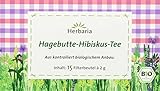 Herbaria Hagebutte-Hibiskus-Tee 15FB (1 x 30 g) - Bio