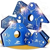 Adlerfokus 6x Schweißmagnet Set [KRAFTVOLL] Schweißwinkel...