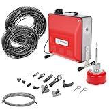 Anbull 850W elektrische Rohrreinigungsmaschine mit 14m...