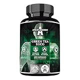 Grüner Tee-Extrakt 500mg, enthält 50% EGCG und 98% Polyphenole, 180 vegane Kapseln, 6 Monate Vorrat, Camellia sinensis Tee-Extrakt, natürlicher Fettverbrenner - von Apollo's Hegemony