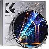 K&F Concept Nano-K Serie Blue Streak Anamorpher Effekt Filter 67mm Blaue Streifenfilter Anamorphic Light Flare Effect Filter