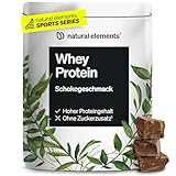 Whey Protein Pulver – Schoko – 1kg – 23g Protein pro Portion – nicht zu süß, nur natürliche Aromen – hochdosiert – in Deutschland produziert & laborgeprüft