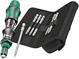 Wera 05051017001 Kraftform Kompakt 20 Tool Finder 2 Mit Tasche, Schraubendreher Mit Bit Magazin, 13-teilig