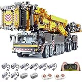 Liebherr Kran Liebherr LTM 11200, 7986 Klemmbausteine 2.4G RC Model Groß MOC Klemmbausteine Bauset Kompatibel Mit Lg D