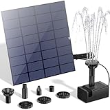 Biling Teichpumpe Solar Springbrunnen für Außen, 2.5W...