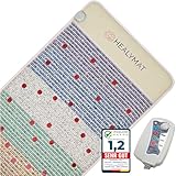 Healymat Kristallmatte Ergo Plus, Modell 2025, Magnetfeldmatte, Infrarotmatte, Magnetfeldtherapie, Biophotonen, negative Ionen, Chakra Kristalle, Schumann Resonanz, optimiert Genesungsprozesse